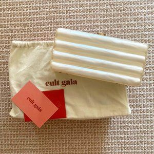 Cult Gaia Enid Clutch in Ivory - NWT